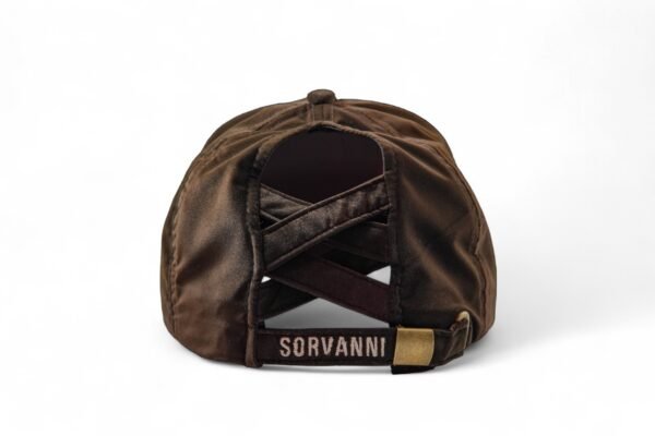 Earthy Embrace – Faux Ultra Suede Cap - Image 2
