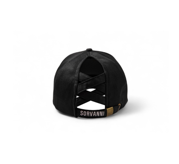 Midnight Elegance – Cotton Twill Cap - Image 2