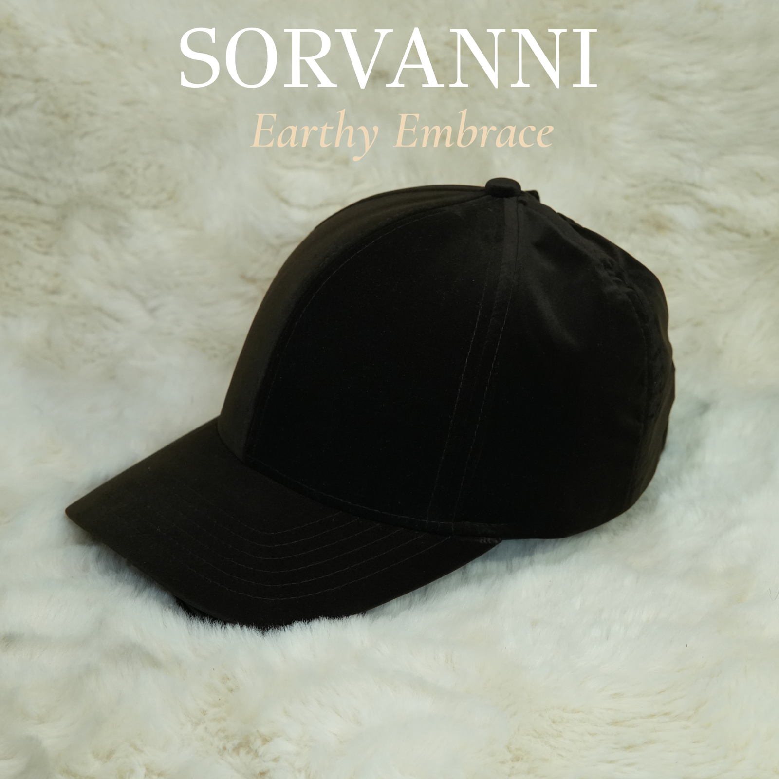 Earthy Embrace – Faux Ultra Suede Cap